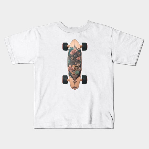 Longboard Kids T-Shirt by Majkel&Majkel